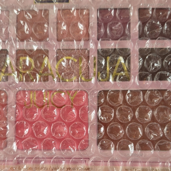 Tarte Maracuja Juicy Eyeshadow Palette - Pink, Brown, Cream Shades - Picture 2 of 2